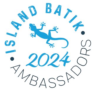 island batik ambassador badge