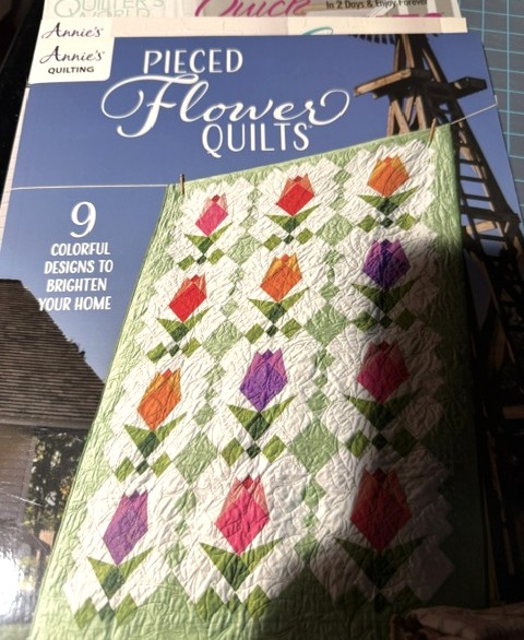 Annie's Quilting Pieced Flower Quilts book cover
