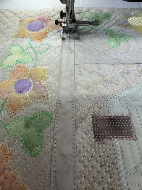 garden song sal, quilt pattern, applique floral blocks